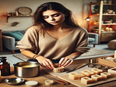 شغل شمع سازی برای خانم ها