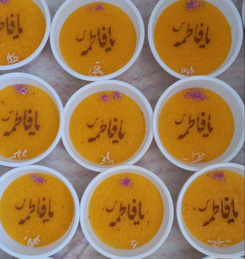 علت چسبیدن شابلون به شله زرد