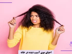احیای موی آسیب ‌دیده در منزل
