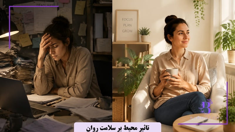 تاثیر محیط فیزیکی بر سلامت روان