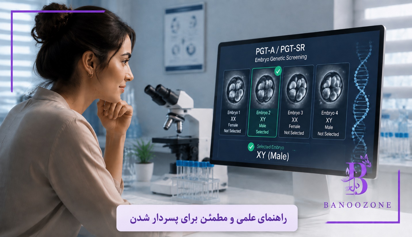 میزان موفقیت پسردار شدن با IVF و PGT چقدر است؟